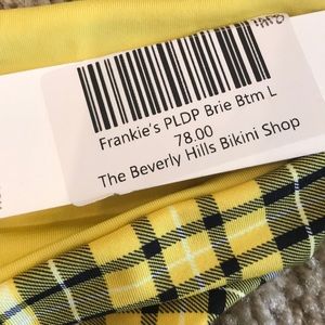 Frankie's Bikinis Swim - Frankie’s Bikinis Brie Bottom in Plaid Frankie's Bikinis Swim - Frankie’s Bikinis Brie Bottom in Plaid